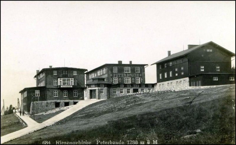 Krkonoše - Petrova bouda 1929